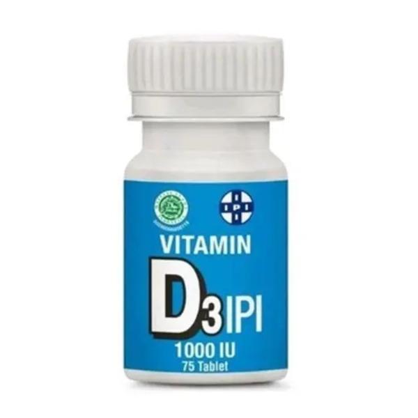 Vitamin D3 Ipi 1000iu 75 Tablet (per Pcs)